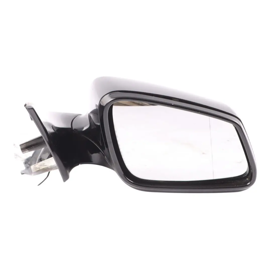 BMW F01 Wing Mirror Right O/S Heated Auto Dip Black Sapphire - 475 - SKU RHD-7282164-BS - Part number 7282164
