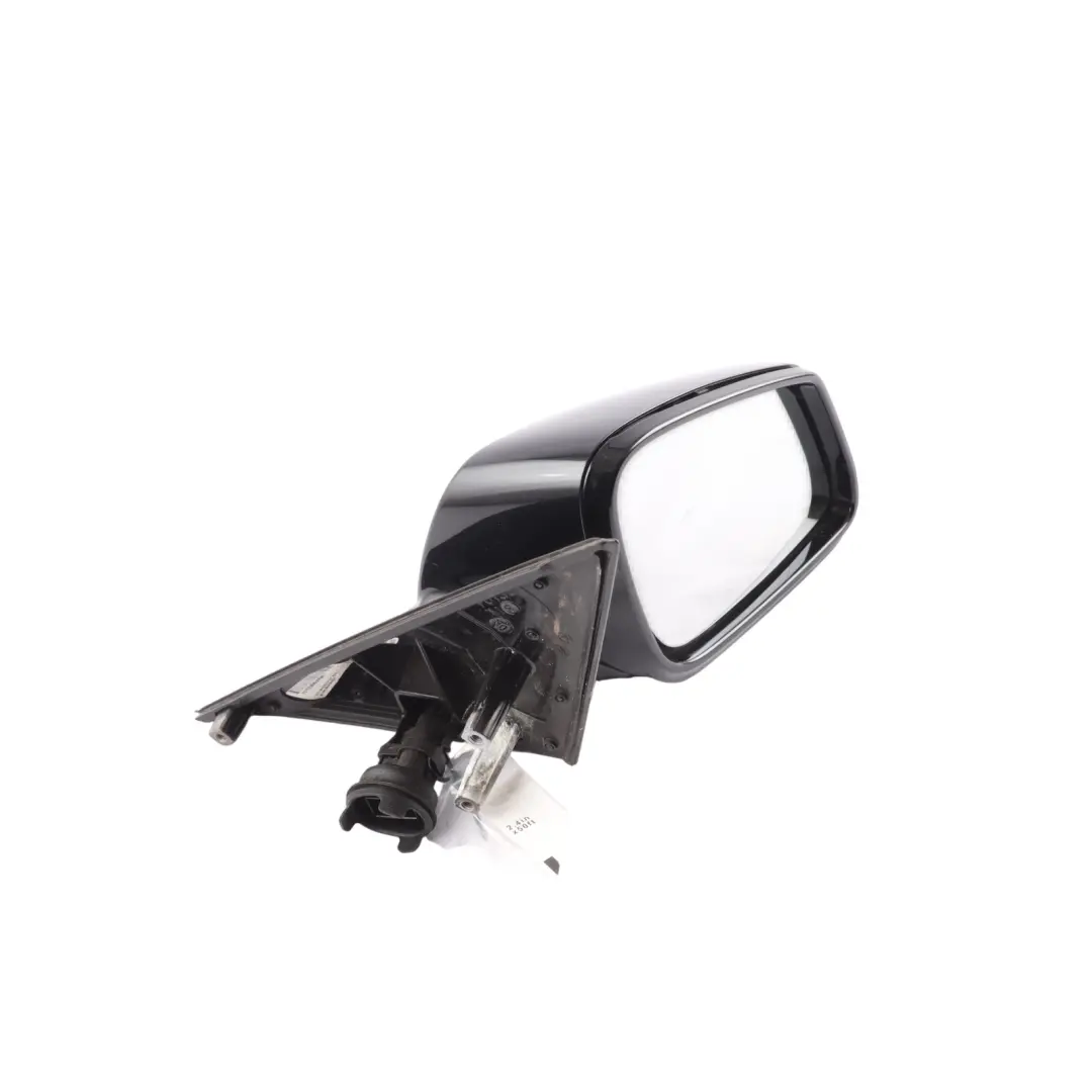 Wing Mirror Right O/S Heated Auto Dip Black Sapphire - 475 to BMW F01 with Part number 7282164 BMW F01 Wing Mirror Right O/S Heated Auto Dip Black Sapphire - 475 - SKU RHD-7282164-BS - Part number 7282164