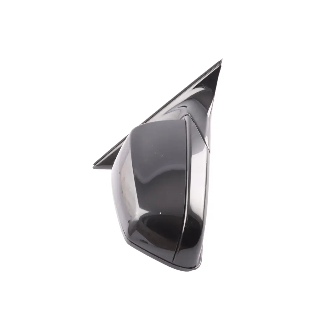 BMW F01 Wing Mirror Right O/S Heated Auto Dip Black Sapphire - 475 - SKU RHD-7282164-BS - Part number 7282164