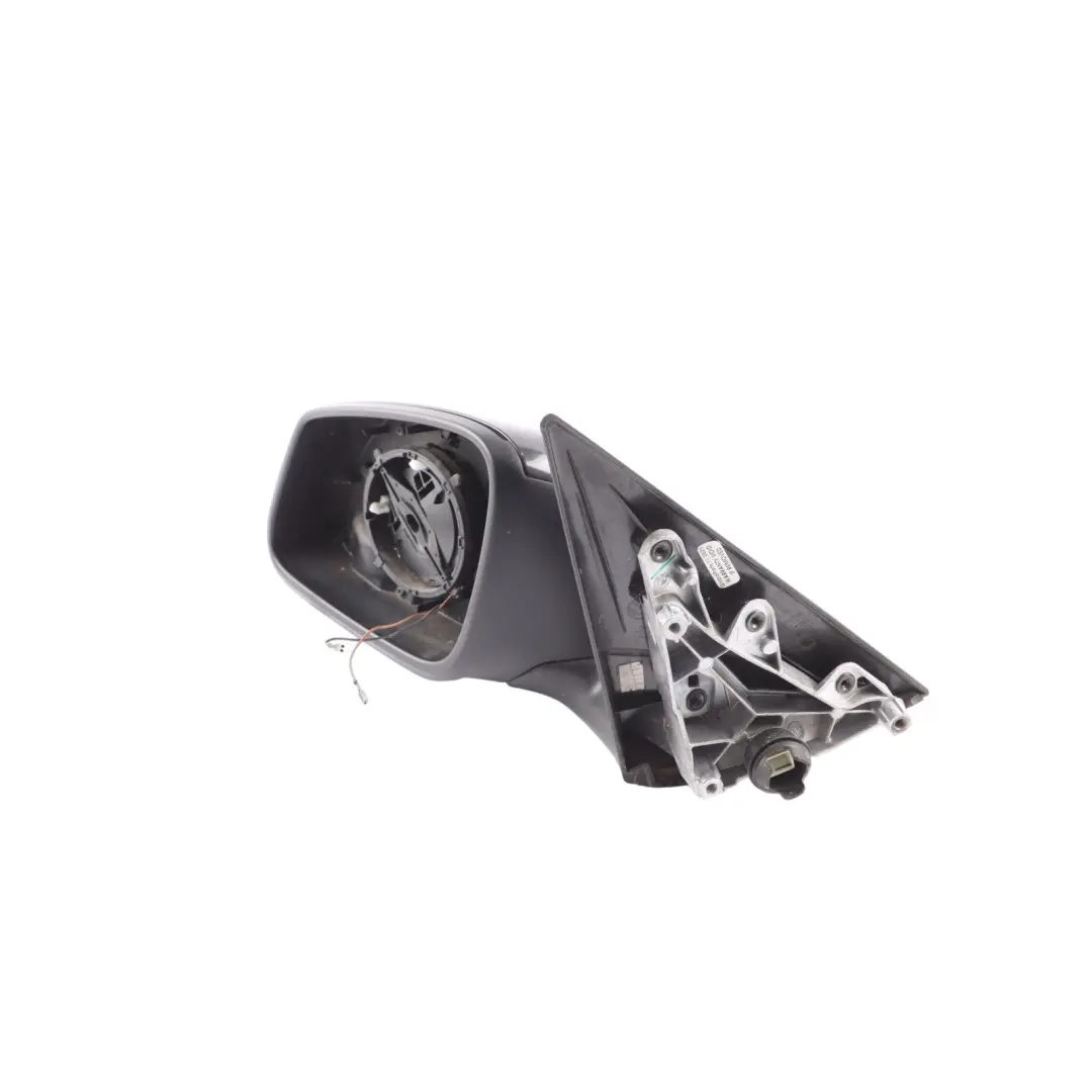BMW X1 E84 Door Wing Mirror Heated Electric Left N/S Black Sapphire - 475 - SKU RHD-7307157-BS1 - Part number 7307157