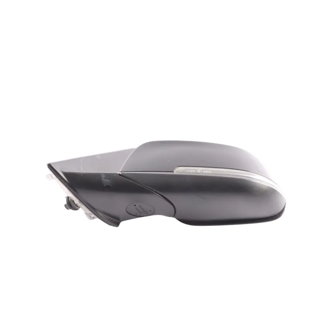BMW X1 E84 Door Wing Mirror Heated Electric Left N/S Black Sapphire - 475 - SKU RHD-7307157-BS1 - Part number 7307157