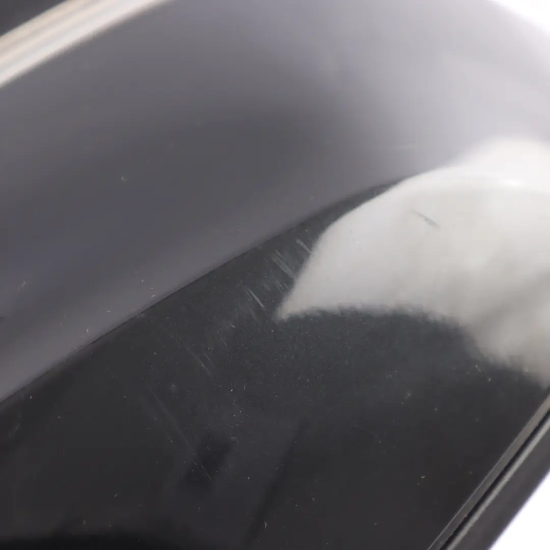 BMW X1 E84 Outside Heated Right Wing Mirror O/S Black Sapphire Metallic 475 - SKU RHD-7307158-BS2 - Part number 7307158