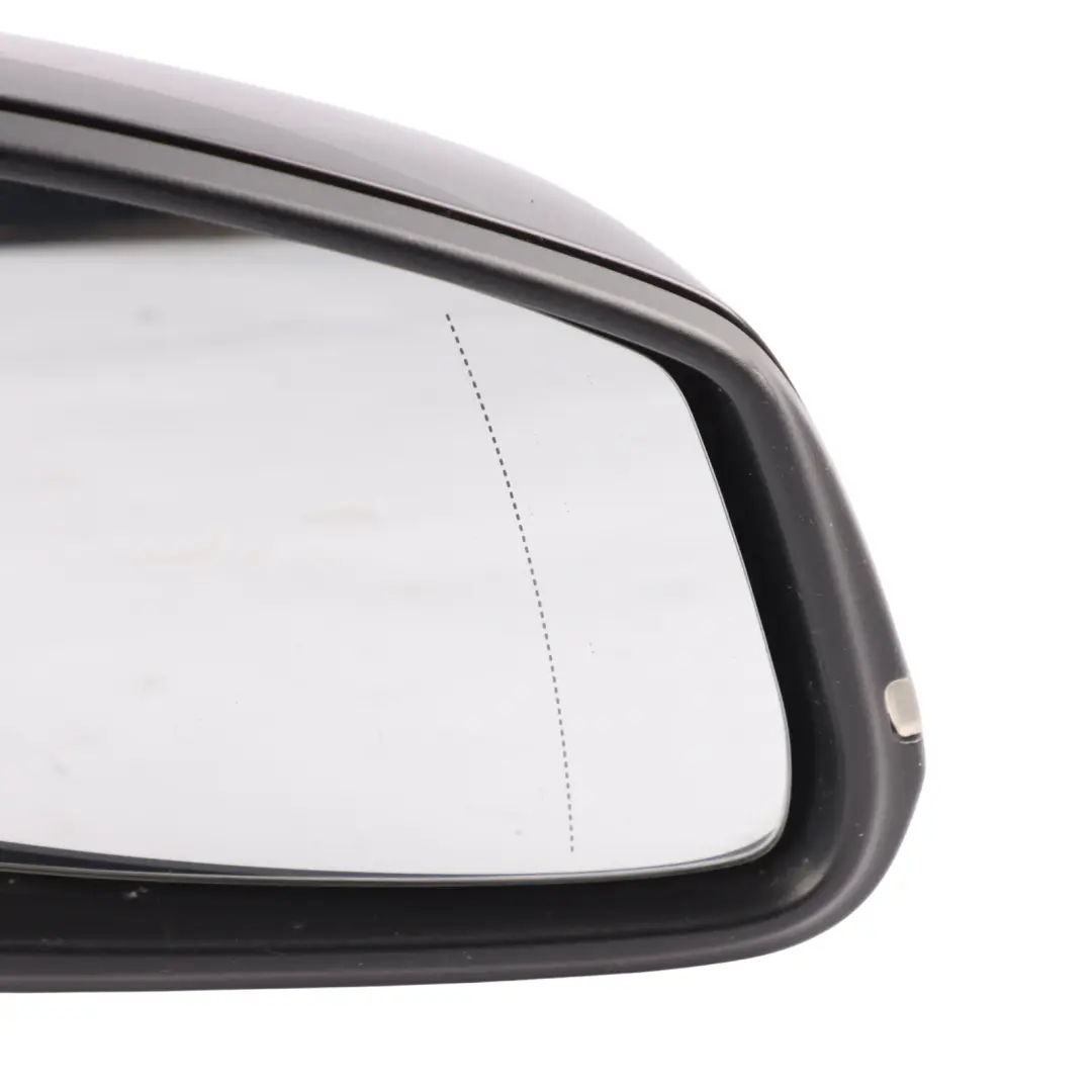BMW X1 E84 Outside Heated Right Wing Mirror O/S Black Sapphire Metallic 475 - SKU RHD-7307158-BS2 - Part number 7307158