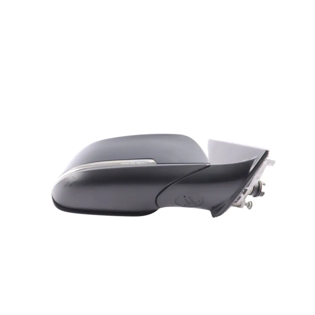 BMW X1 E84 Outside Heated Right Wing Mirror O/S Black Sapphire Metallic 475 - SKU RHD-7307158-BS2 - Part number 7307158