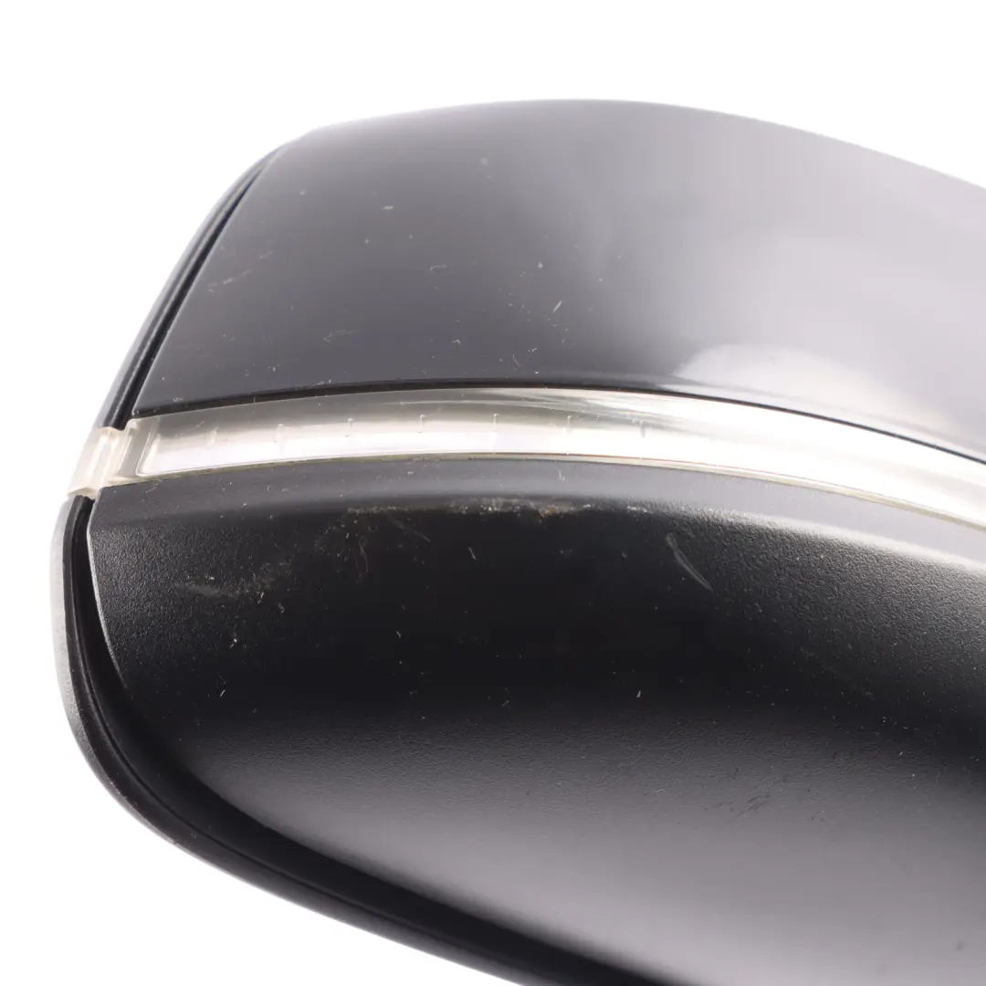 BMW X1 E84 Outside Heated Right Wing Mirror O/S Black Sapphire Metallic 475 - SKU RHD-7307158-BS2 - Part number 7307158