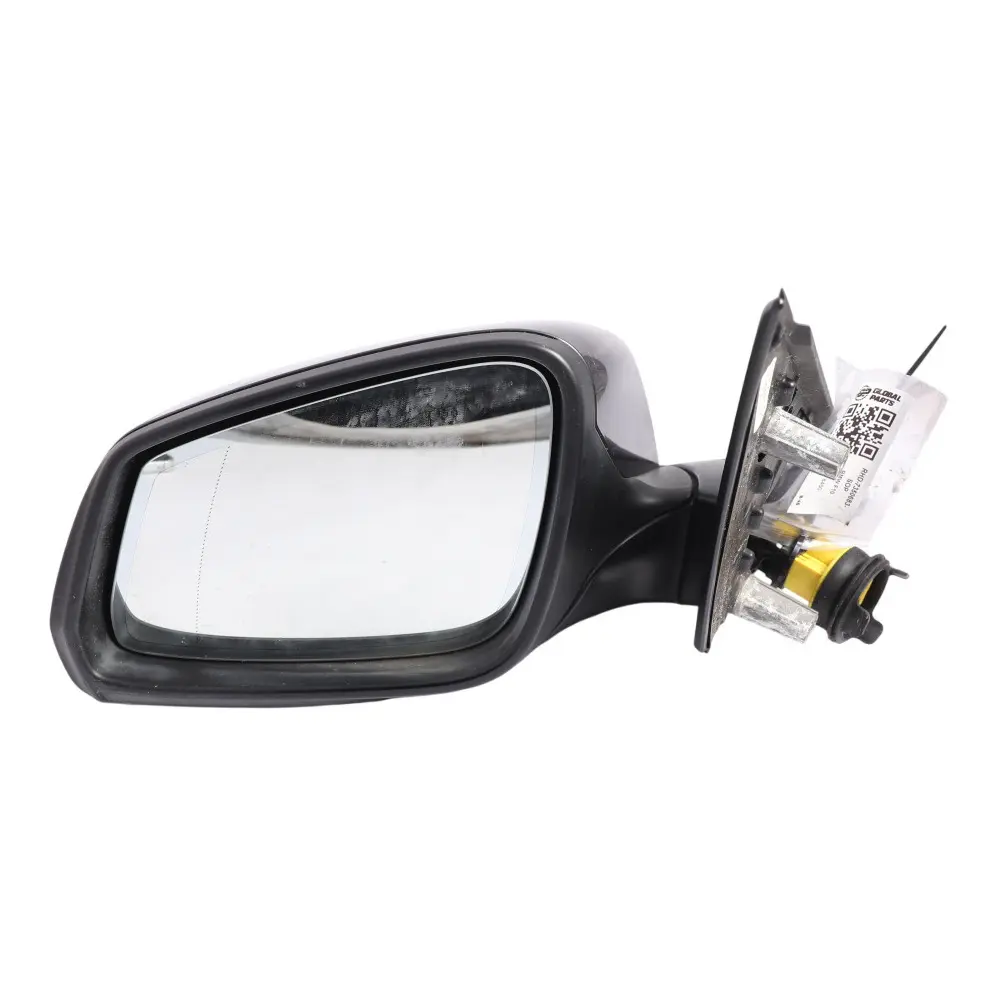 BMW F10 F11 LCI Side View Wing Mirror Left N/S Sophistograu Grey - A90 7350683