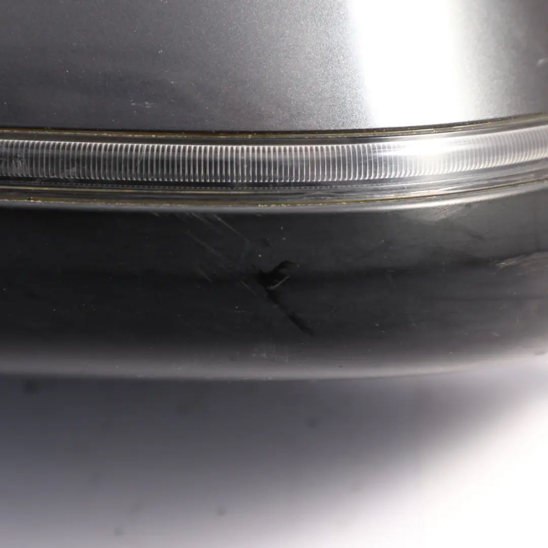 Side View Wing Mirror Left N/S Sophistograu Grey - A90 to BMW F10 F11 LCI with Part number 7350683 BMW F10 F11 LCI Side View Wing Mirror Left N/S Sophistograu Grey - A90 - SKU RHD-7350683-SOP - Part number 7350683