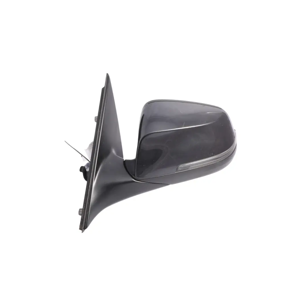 Side View Wing Mirror Left N/S Sophistograu Grey - A90 to BMW F10 F11 LCI with Part number 7350683 BMW F10 F11 LCI Side View Wing Mirror Left N/S Sophistograu Grey - A90 - SKU RHD-7350683-SOP - Part number 7350683