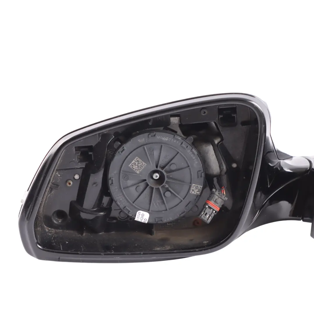 BMW F10 F11 LCI Wing Mirror Heated Left N/S Door Carbonschwarz Metallic 416 - SKU RHD-7350689-CAR - Part number 7350689