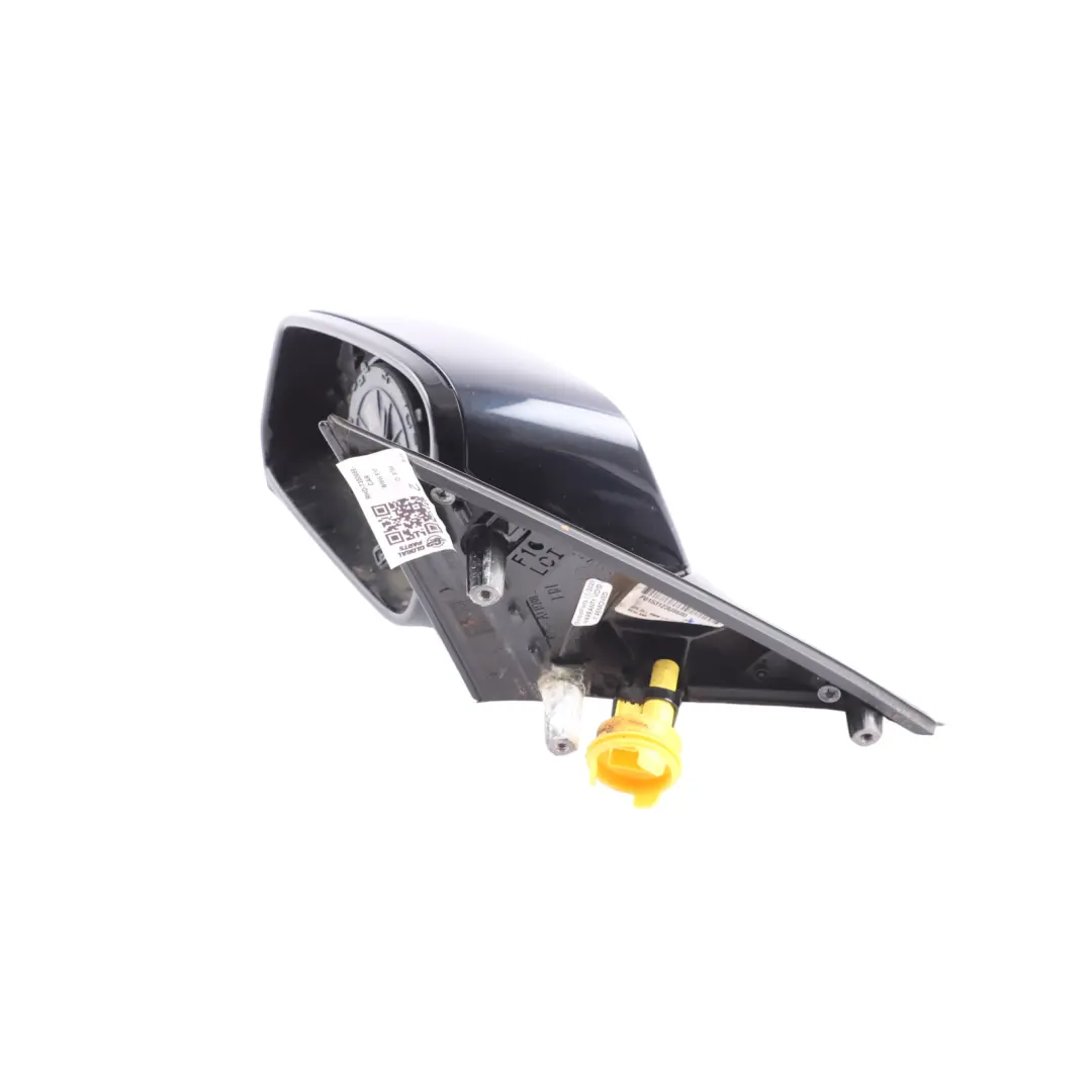Wing Mirror Heated Left N/S Door Carbonschwarz Metallic 416 to BMW F10 F11 LCI with Part number 7350689 BMW F10 F11 LCI Wing Mirror Heated Left N/S Door Carbonschwarz Metallic 416 - SKU RHD-7350689-CAR - Part number 7350689