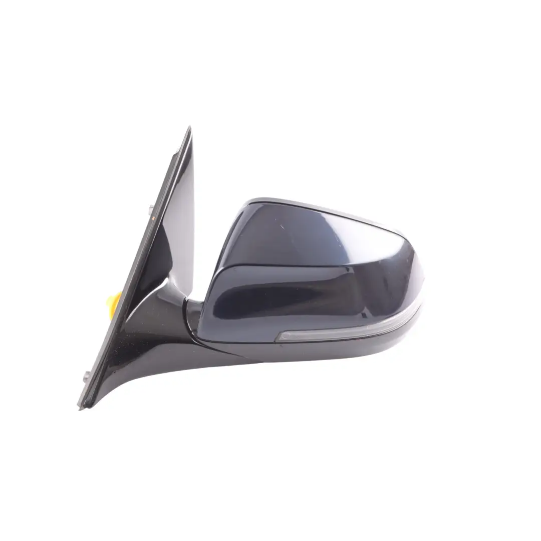 Wing Mirror Heated Left N/S Door Carbonschwarz Metallic 416 to BMW F10 F11 LCI with Part number 7350689 BMW F10 F11 LCI Wing Mirror Heated Left N/S Door Carbonschwarz Metallic 416 - SKU RHD-7350689-CAR - Part number 7350689