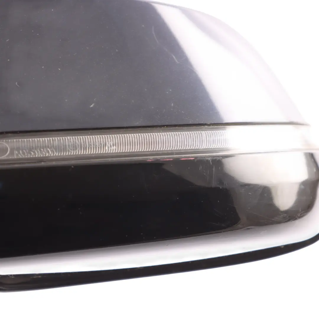 Wing Mirror Heated Left N/S Door Carbonschwarz Metallic 416 to BMW F10 F11 LCI with Part number 7350689 BMW F10 F11 LCI Wing Mirror Heated Left N/S Door Carbonschwarz Metallic 416 - SKU RHD-7350689-CAR - Part number 7350689