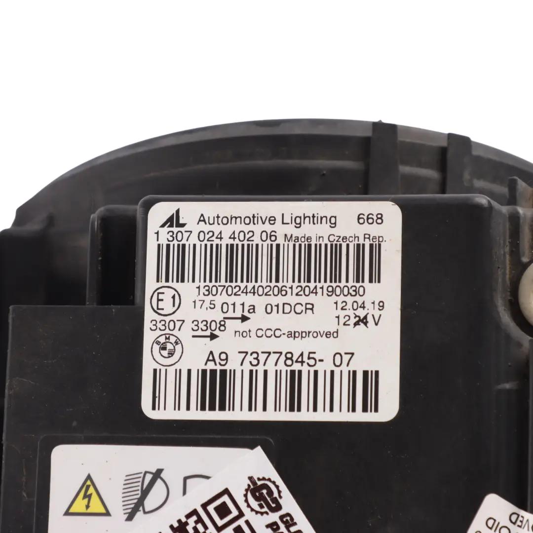 BMW F32 F33 F80 M3 Bi-Xenon Headlight Headlamp Front Light Lamp Left N/S 7410787 - SKU RHD-7377845 - Part number 7377845