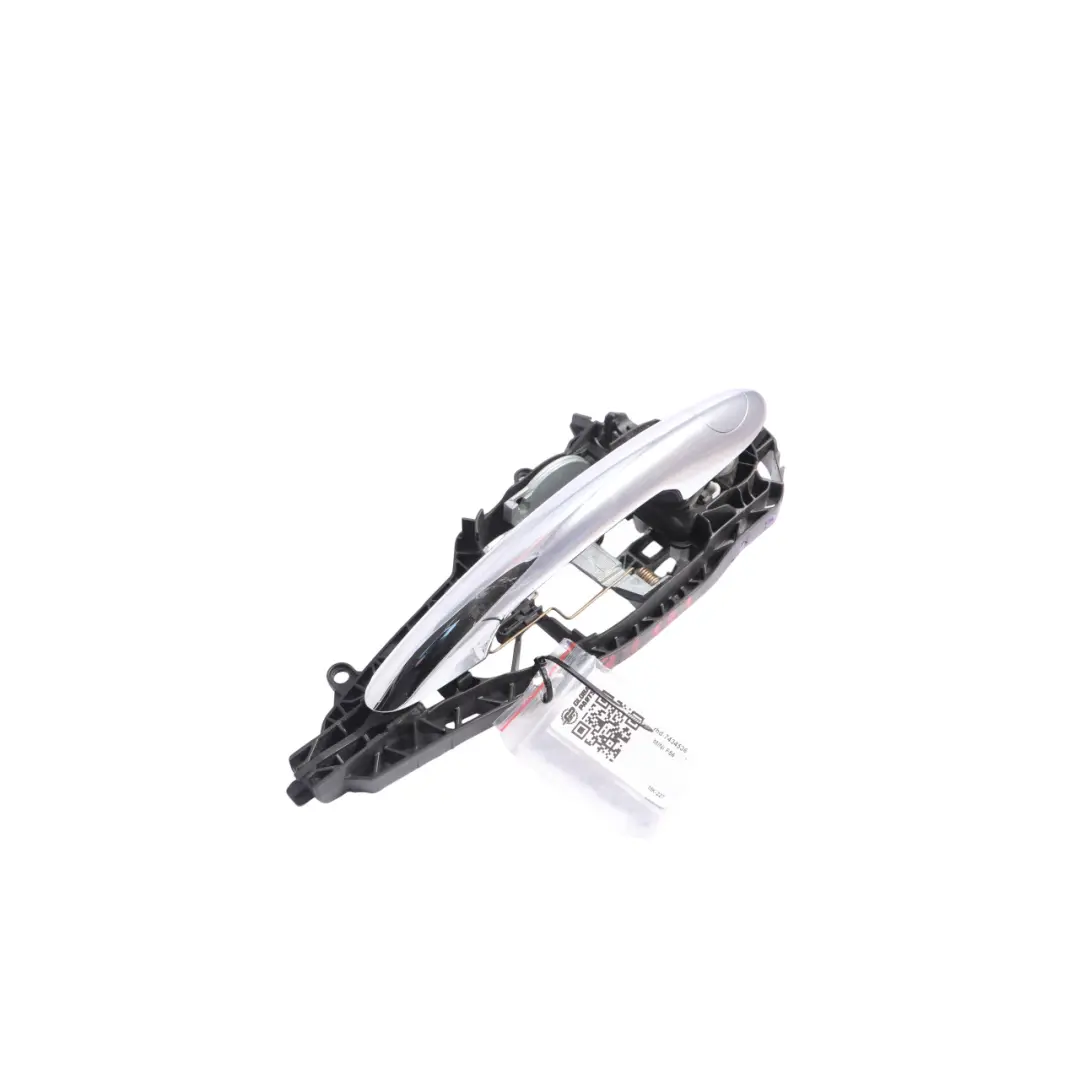 Outside Grab Handle Door Chrome Front Right O/S Carrier to MINI Cooper F55 F56 F60 with Part number 7434536 MINI Cooper F55 F56 F60 Outside Grab Handle Door Chrome Front Right O/S Carrier - SKU rhd-7434536 - Part number 7434536