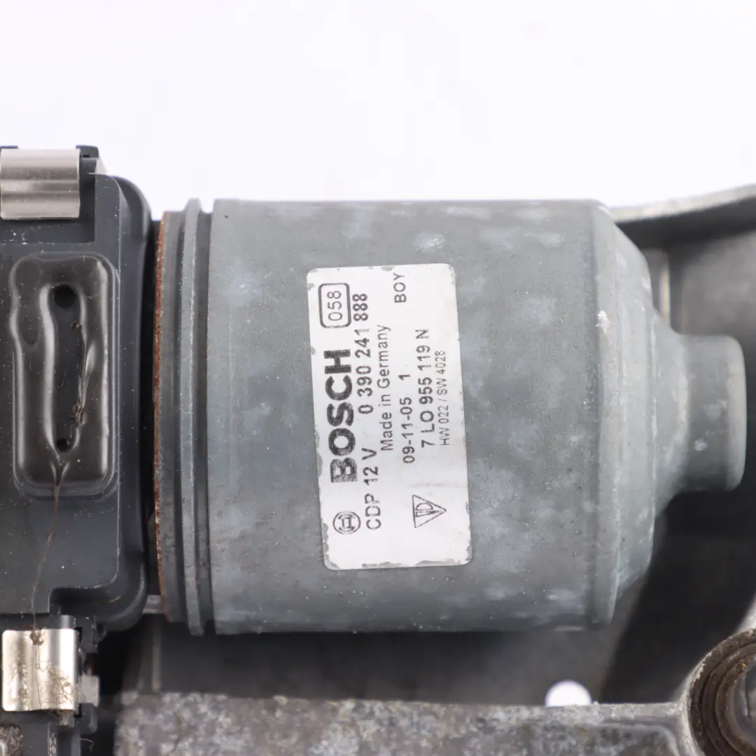 Windscreen Wiper Arm Mechanism Motor 7L0955119N to Porsche Cayenne 955 with Part number 7L0955023AG Porsche Cayenne 955 Windscreen Wiper Arm Mechanism Motor 7L0955119N - SKU RHD-7L0955023AG - Part number 7L0955023AG