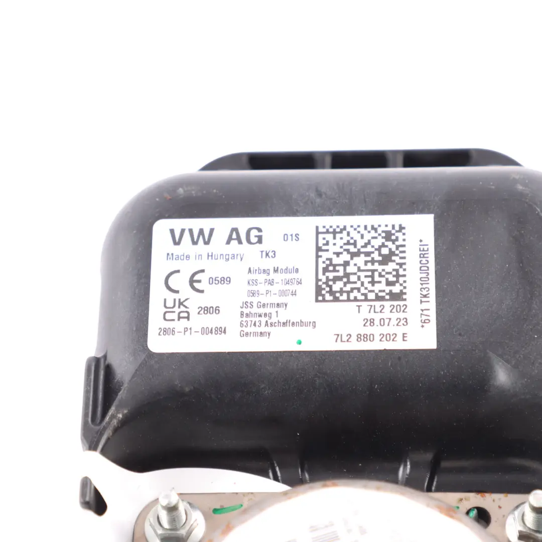 Volkswagen Transporter T5 Dashboard Air Module Unit Passenger Side - SKU RHD-7L2880202E - Part number 7L2880202E