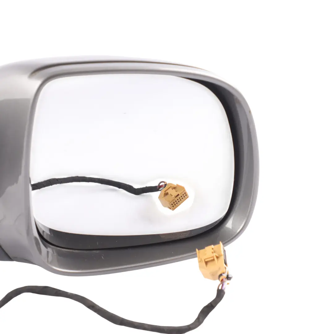 Volkswagen VW Touareg 7L Wing Mirror Heated Power Fold Left N/S Atacama Grey R7P - SKU RHD-7L6857508GQ-ATG - Part number 7L6857508GQ