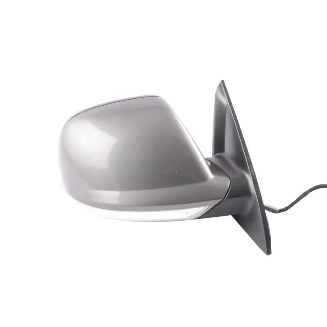 Volkswagen VW Touareg 7L Wing Mirror Heated Power Fold Left N/S Atacama Grey R7P - SKU RHD-7L6857508GQ-ATG - Part number 7L6857508GQ