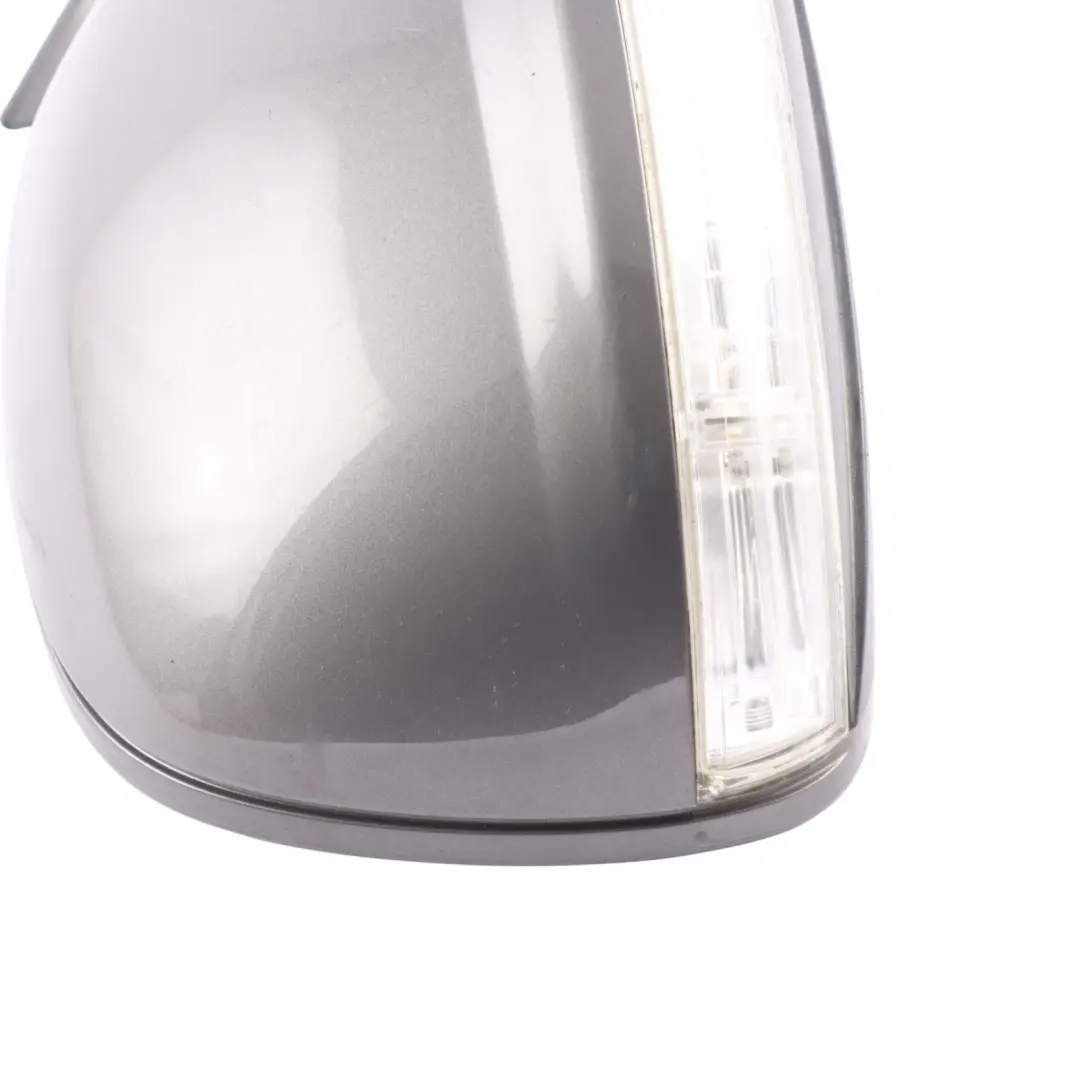 Volkswagen VW Touareg 7L Wing Mirror Heated Power Fold Left N/S Atacama Grey R7P - SKU RHD-7L6857508GQ-ATG - Part number 7L6857508GQ