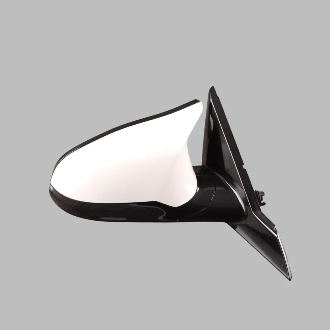Heated Wing Mirror Right O/S 5 Pins Memory Alpinweiss 3 White - 300 to BMW F87 M2 with Part number 8076672 BMW F87 M2 Heated Wing Mirror Right O/S 5 Pins Memory Alpinweiss 3 White - 300 - SKU RHD-8076672-AW - Part number 8076672