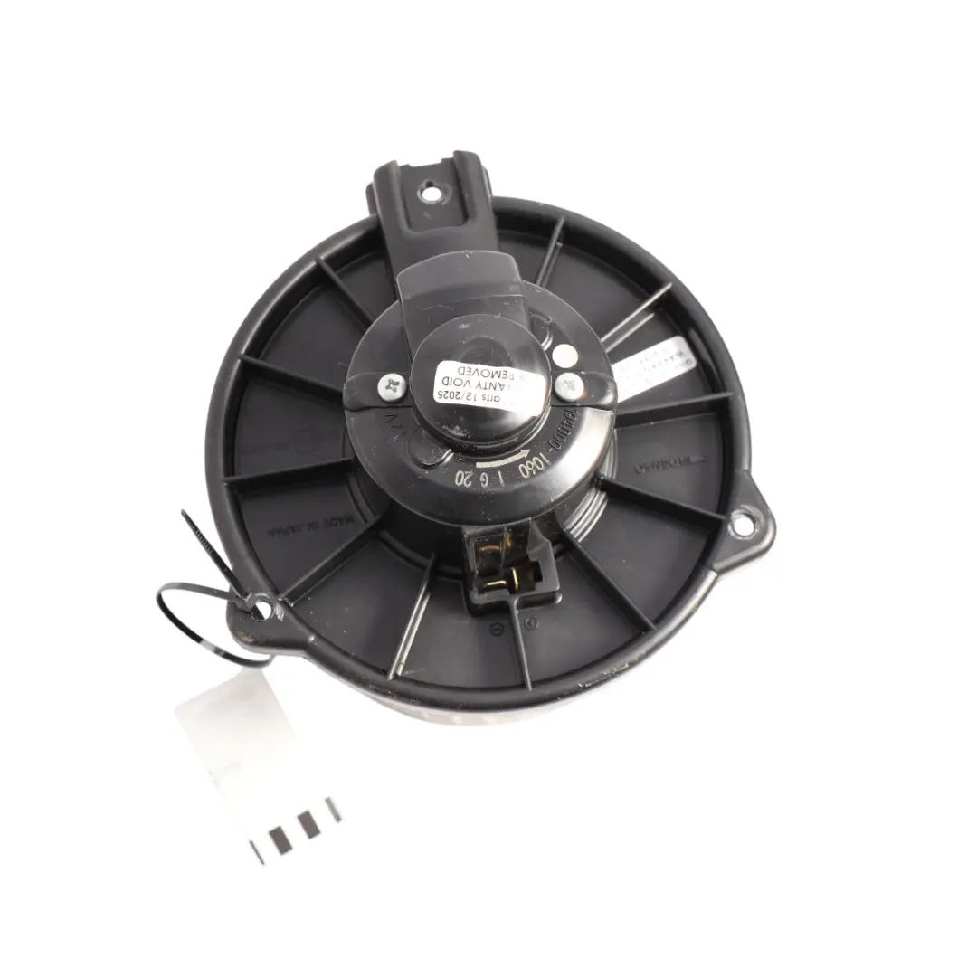 Mk1 Heater Blower Motor Fan to Toyota Yaris with Part number 871030D010 Toyota Yaris Mk1 Heater Blower Motor Fan - SKU RHD-871030D010 - Part number 871030D010