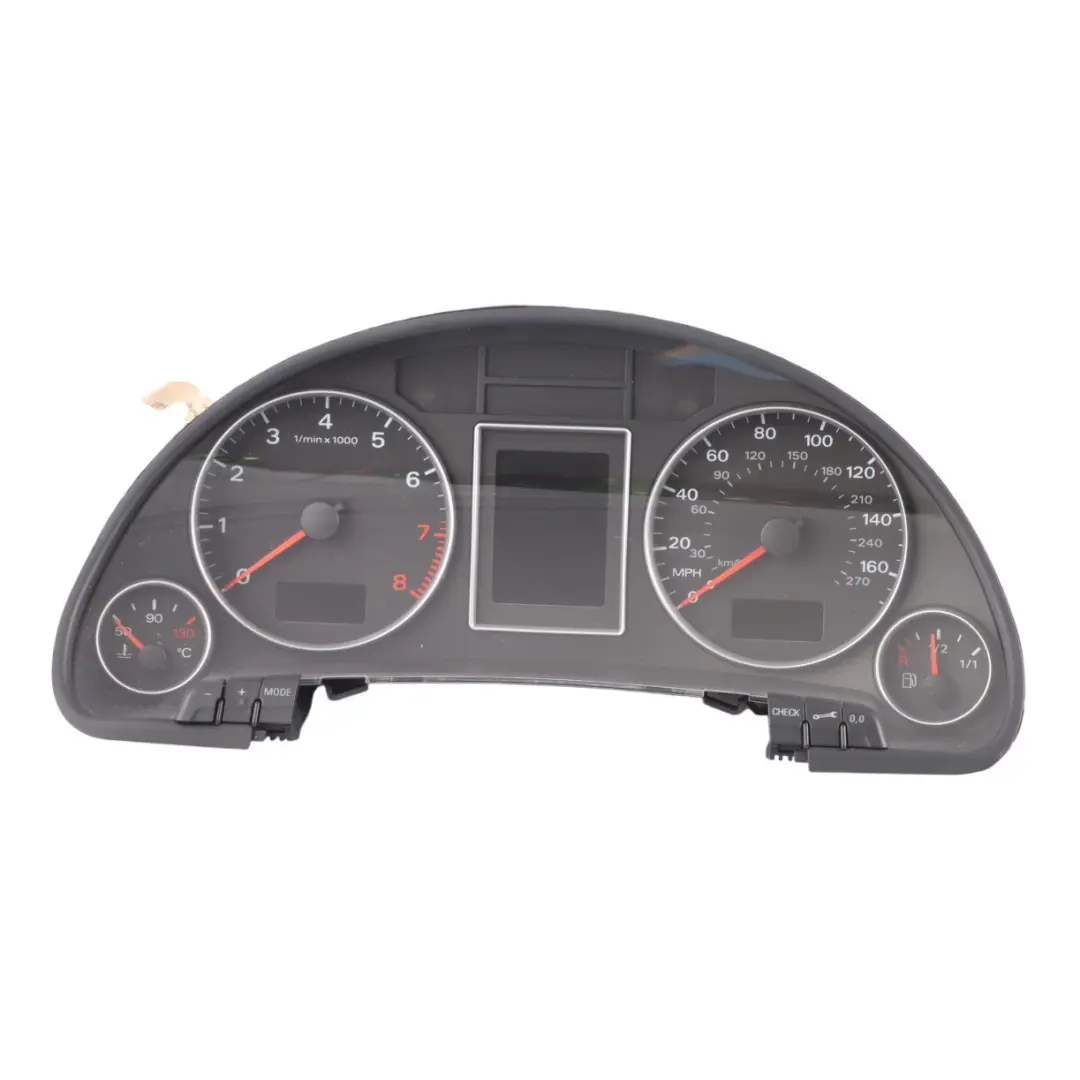 Audi A4 B7 Instrument Cluster Speedo Clocks Meter Manual Petrol - SKU RHD-8E0920950T - Part number 8E0920950T