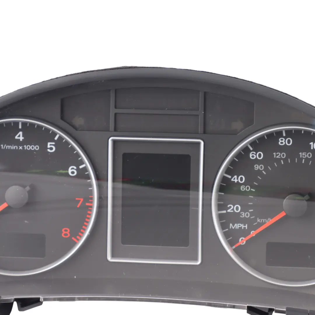 Audi A4 B7 Instrument Cluster Speedo Clocks Meter Manual Petrol - SKU RHD-8E0920950T - Part number 8E0920950T