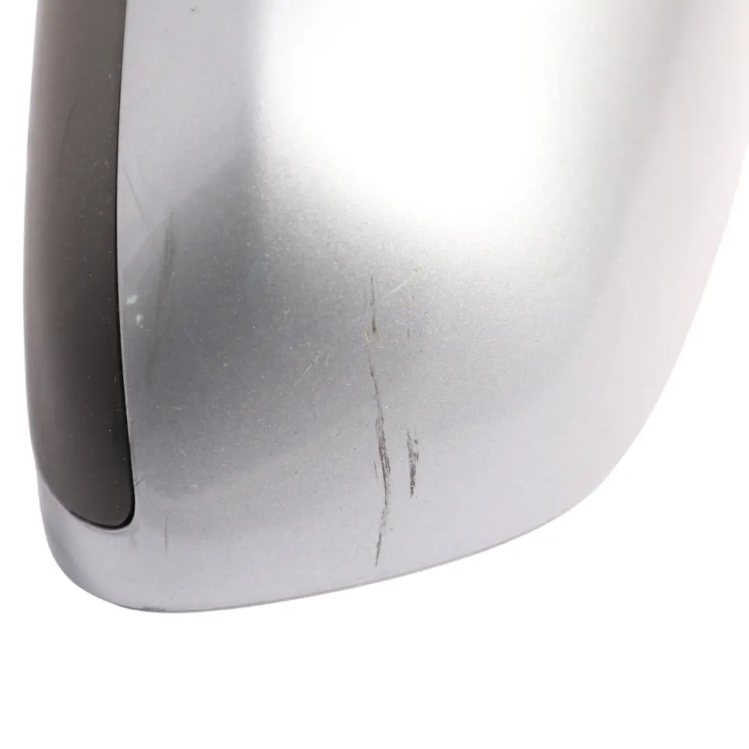 Audi A4 B7 Wing Mirror Door Outside Left N/S Avus Silver Pearl - Y7J - SKU RHD-8E2858531AA-AVS - Part number 8E2858531AA
