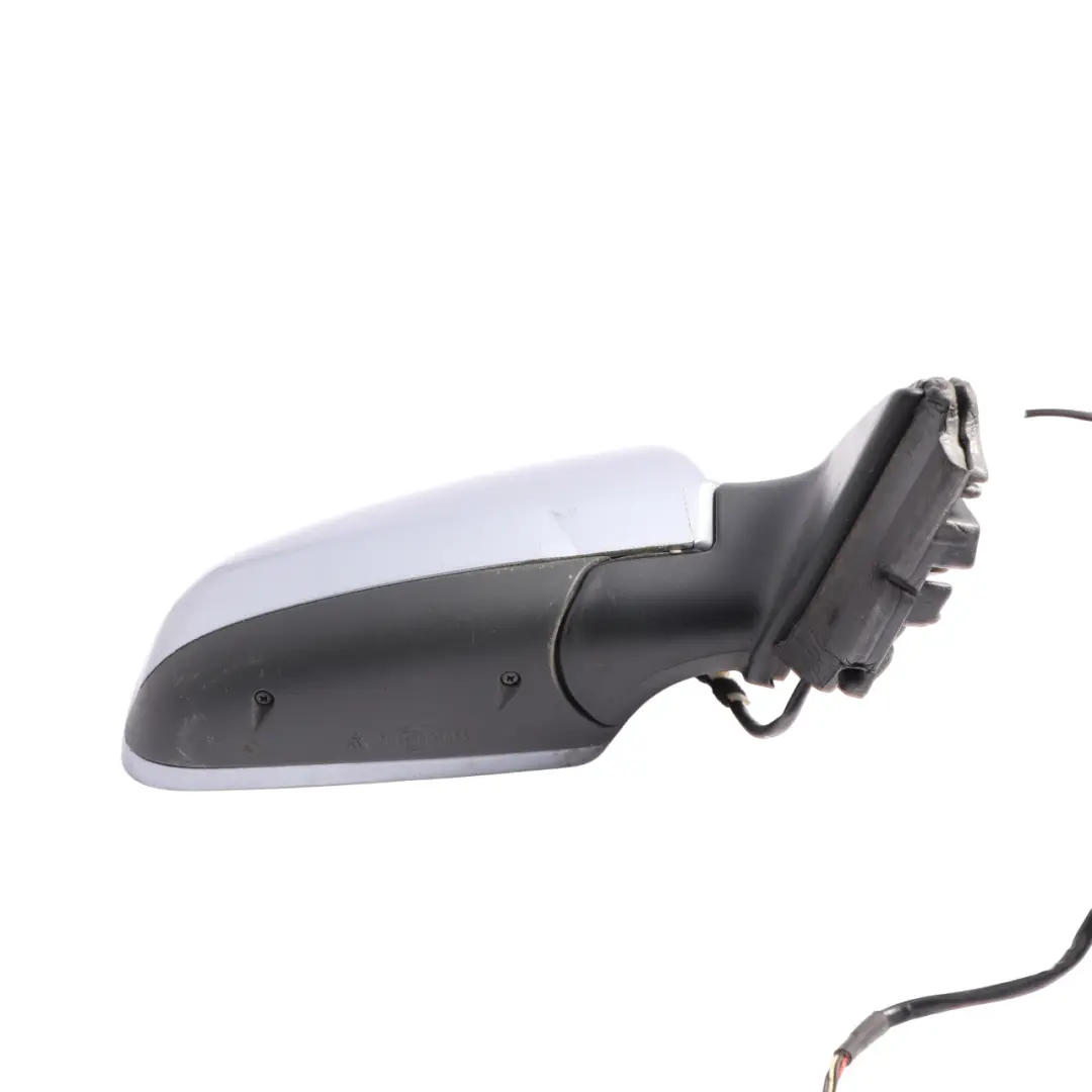 Audi A4 B7 Door Wing Mirror Outer Right O/S Avus Silver Pearl - Y7J - SKU RHD-8E2858532AA-AVS - Part number 8E2858532AA