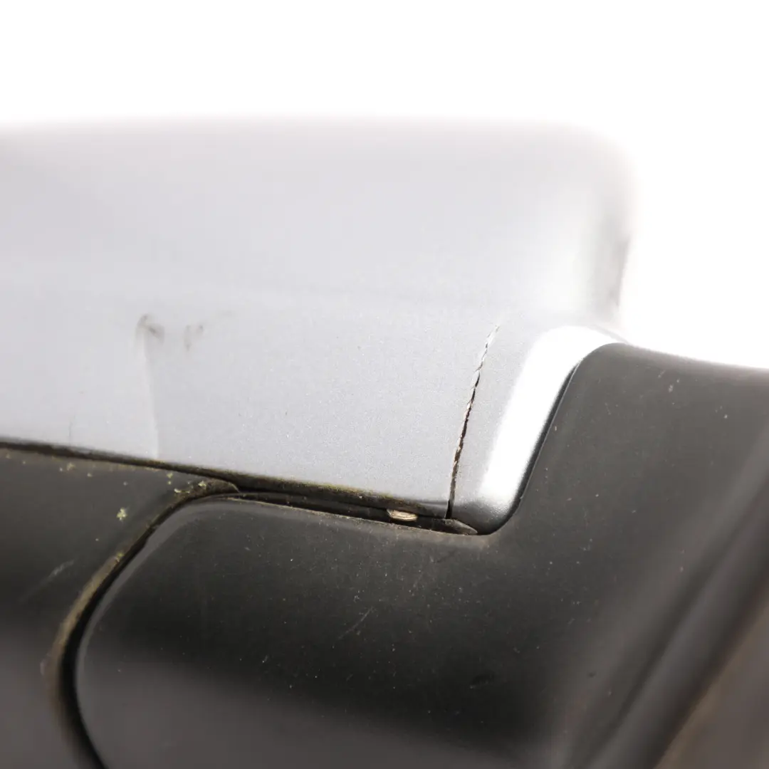 Audi A4 B7 Door Wing Mirror Outer Right O/S Avus Silver Pearl - Y7J - SKU RHD-8E2858532AA-AVS - Part number 8E2858532AA