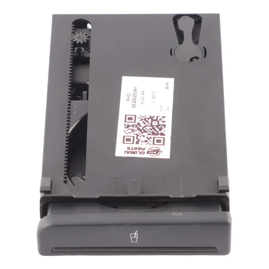 Dashboard Centre Cup Holder Trim Panel Cover Soul Black to Audi A4 B7 with Part number 8E2862534H Audi A4 B7 Dashboard Centre Cup Holder Trim Panel Cover Soul Black - SKU RHD-8E2862534H - Part number 8E2862534H