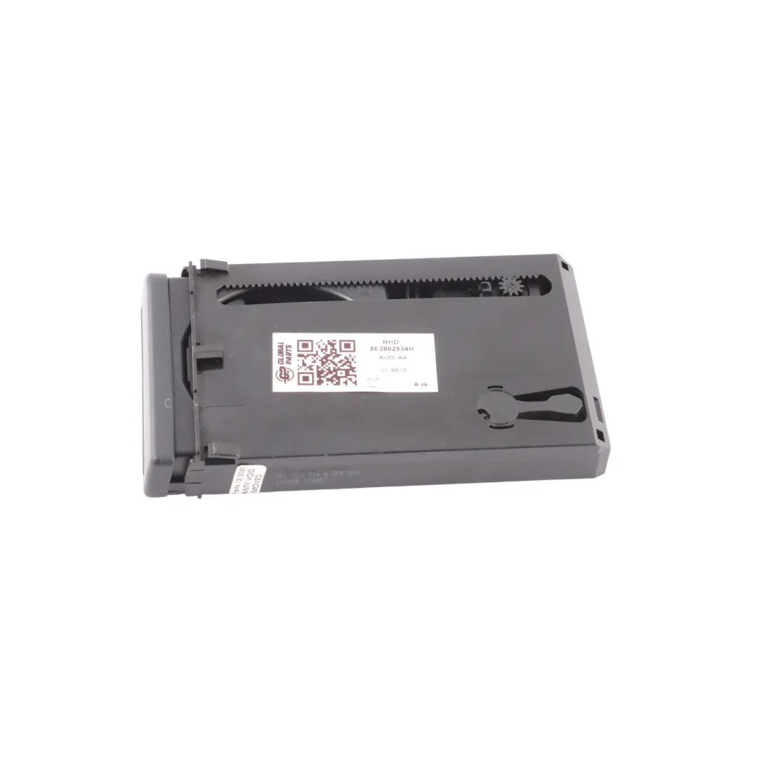 Audi A4 B7 Dashboard Centre Cup Holder Trim Panel Cover Soul Black - SKU RHD-8E2862534H - Part number 8E2862534H