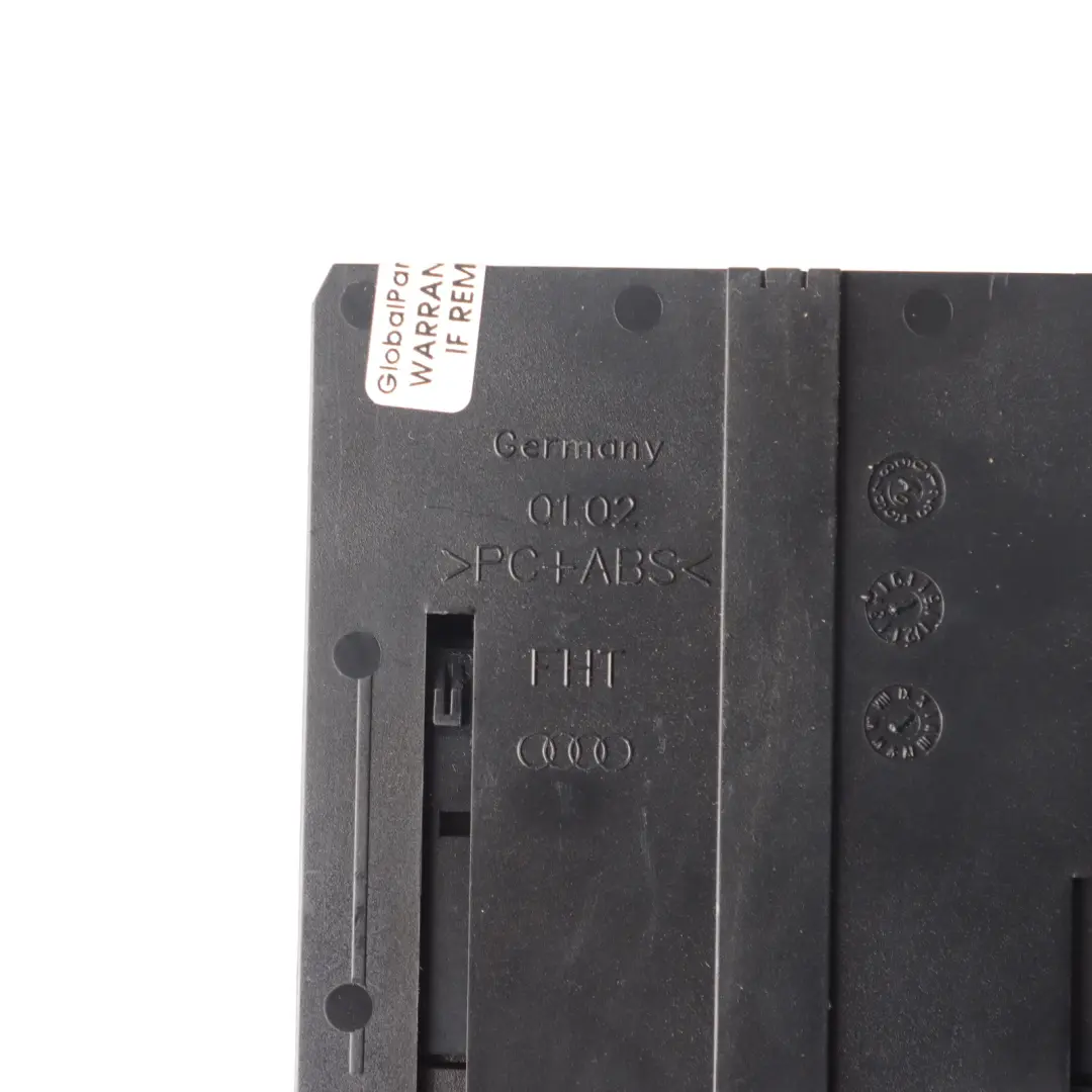 Dashboard Centre Cup Holder Trim Panel Cover Soul Black to Audi A4 B7 with Part number 8E2862534H Audi A4 B7 Dashboard Centre Cup Holder Trim Panel Cover Soul Black - SKU RHD-8E2862534H - Part number 8E2862534H