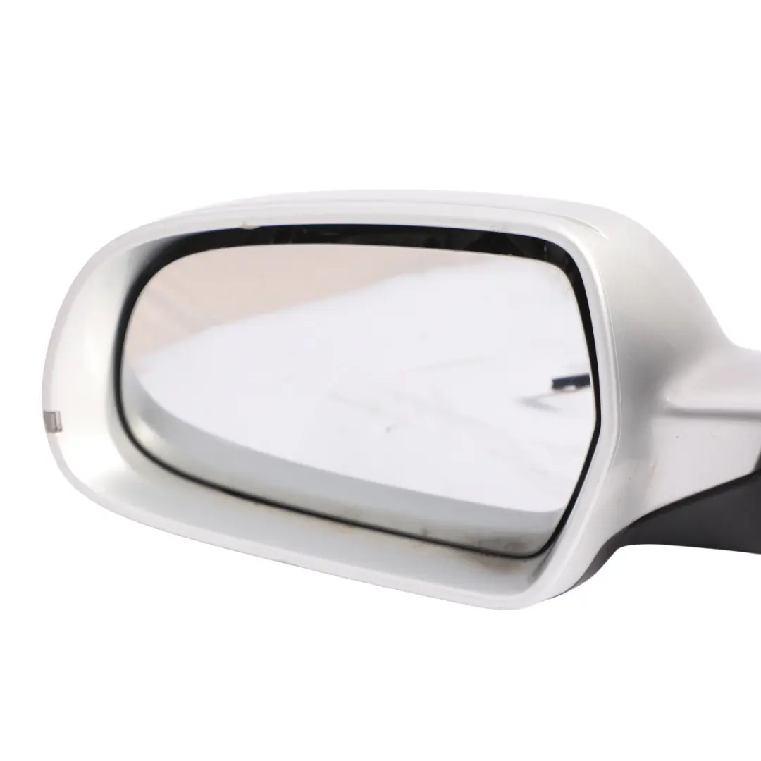 Wing Mirror Left N/S Aluminium Trim Cover to Audi A5 8T Electric with Part number 8F2857409AD Audi A5 8T Electric Wing Mirror Left N/S Aluminium Trim Cover - SKU RHD-8F2857409AD-ICS - Part number 8F2857409AD