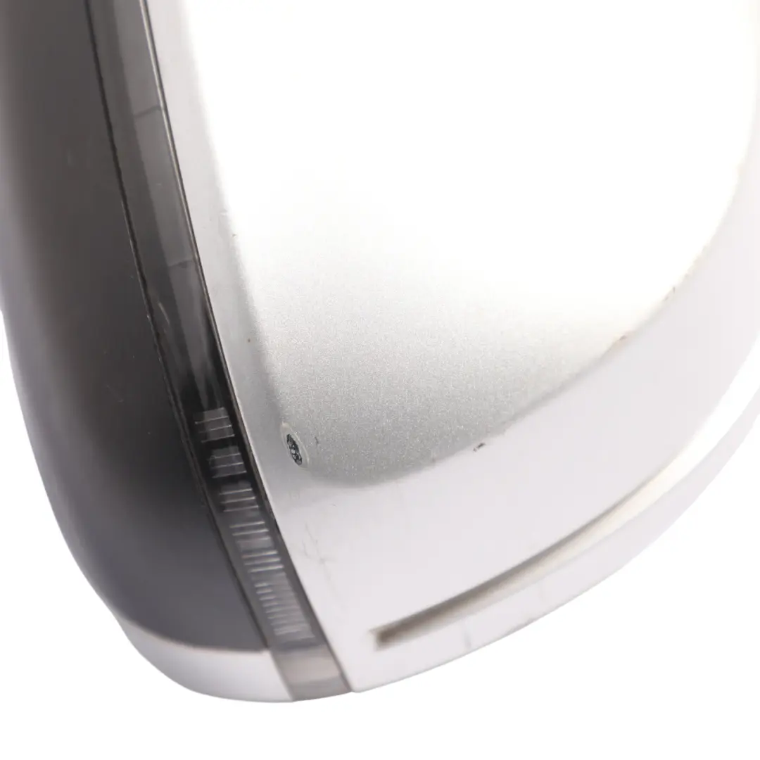 Audi A5 8T Electric Wing Mirror Left N/S Aluminium Trim Cover - SKU RHD-8F2857409AD-ICS - Part number 8F2857409AD