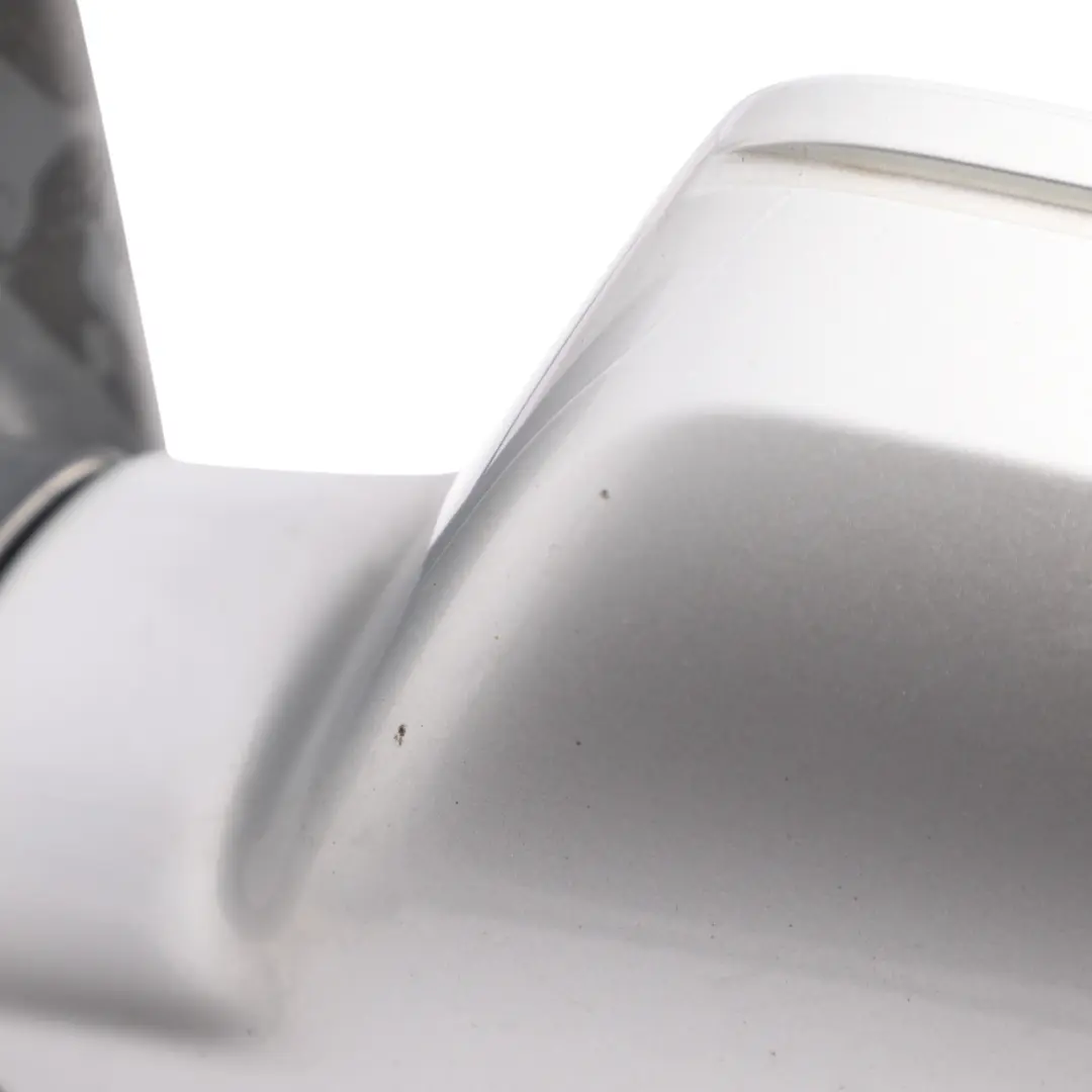 Audi A5 8T Electric Wing Mirror Left N/S Aluminium Trim Cover - SKU RHD-8F2857409AD-ICS - Part number 8F2857409AD