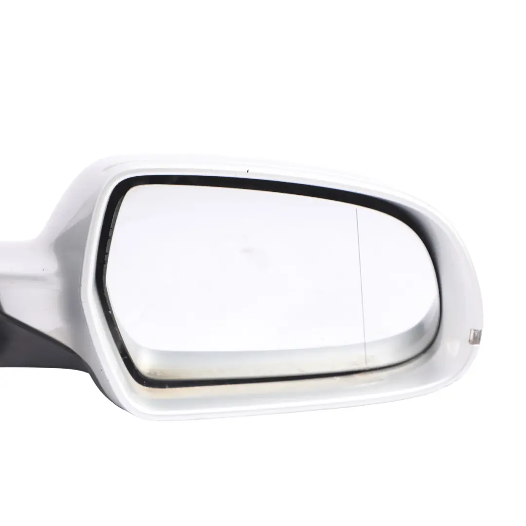 8F Electric Wing Mirror Right O/S Ice Silver Metallic X7W to Audi A5 with Part number 8F2857410AD Audi A5 8F Electric Wing Mirror Right O/S Ice Silver Metallic X7W - SKU RHD-8F2857410AD-ICS - Part number 8F2857410AD