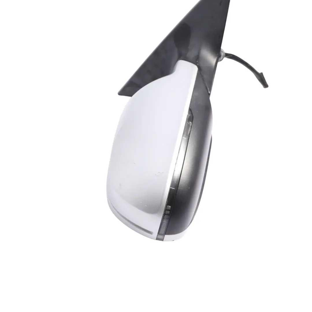 Audi A5 8F Electric Wing Mirror Right O/S Ice Silver Metallic X7W - SKU RHD-8F2857410AD-ICS - Part number 8F2857410AD