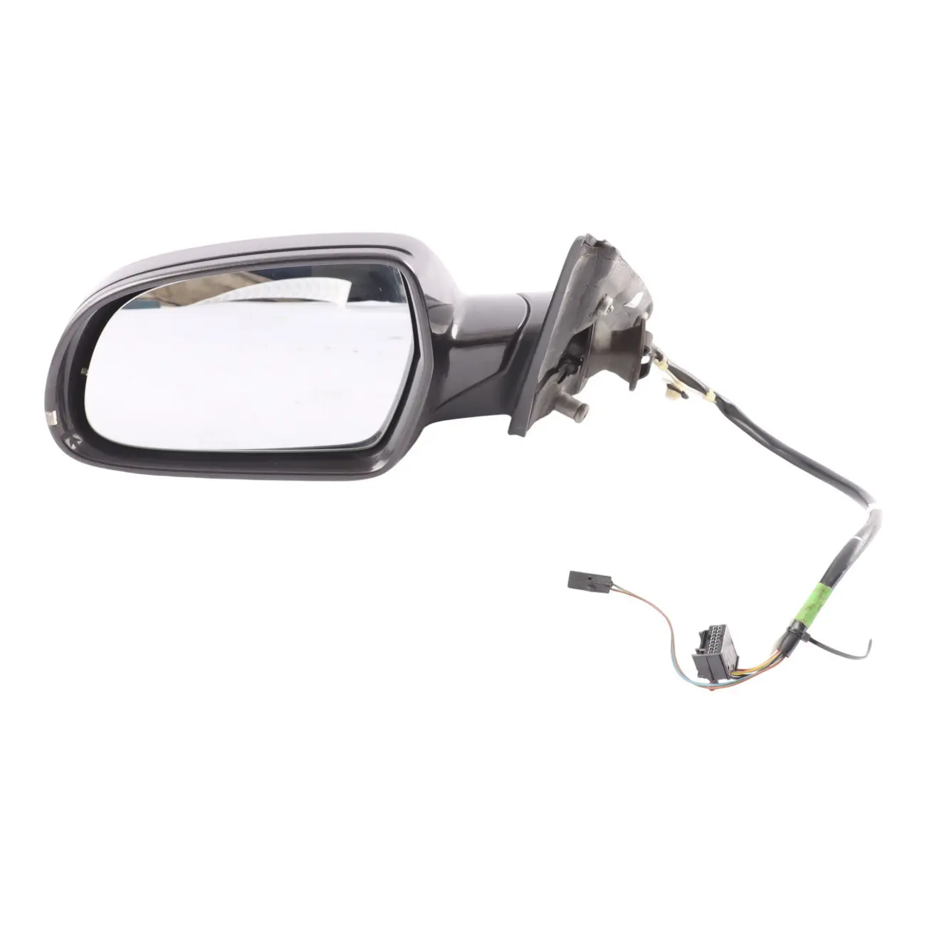 Audi A4 B8 Door Left N/S Mirror Wing Electric Lava Grey Pearl Effect - Z7L