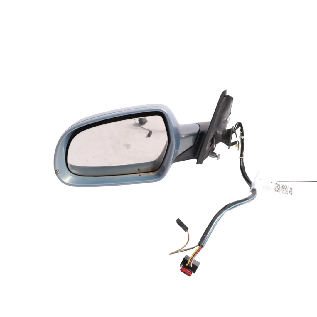 Audi A4 B8 Door Mirror Wing Electric Left N/S Sphere Blue - X5X - SKU RHD-8K2857409AF-SPH - Part number 8K2857409AF