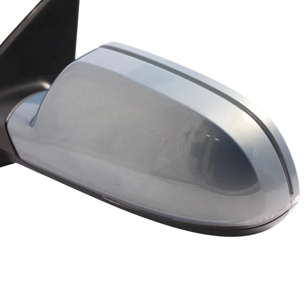 Audi A4 B8 Door Mirror Wing Electric Left N/S Sphere Blue - X5X - SKU RHD-8K2857409AF-SPH - Part number 8K2857409AF