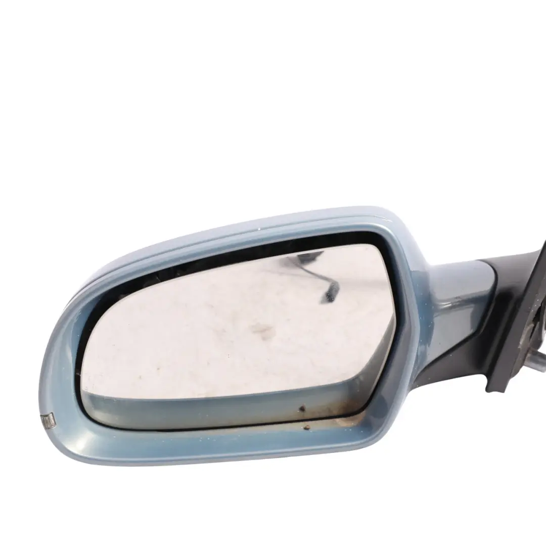 Audi A4 B8 Door Mirror Wing Electric Left N/S Sphere Blue - X5X - SKU RHD-8K2857409AF-SPH - Part number 8K2857409AF