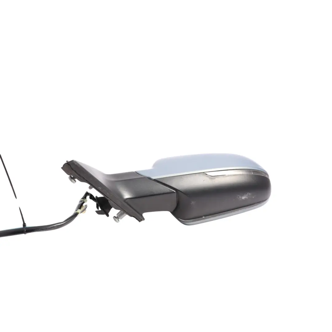 Audi A4 B8 Door Mirror Wing Electric Left N/S Sphere Blue - X5X - SKU RHD-8K2857409AF-SPH - Part number 8K2857409AF