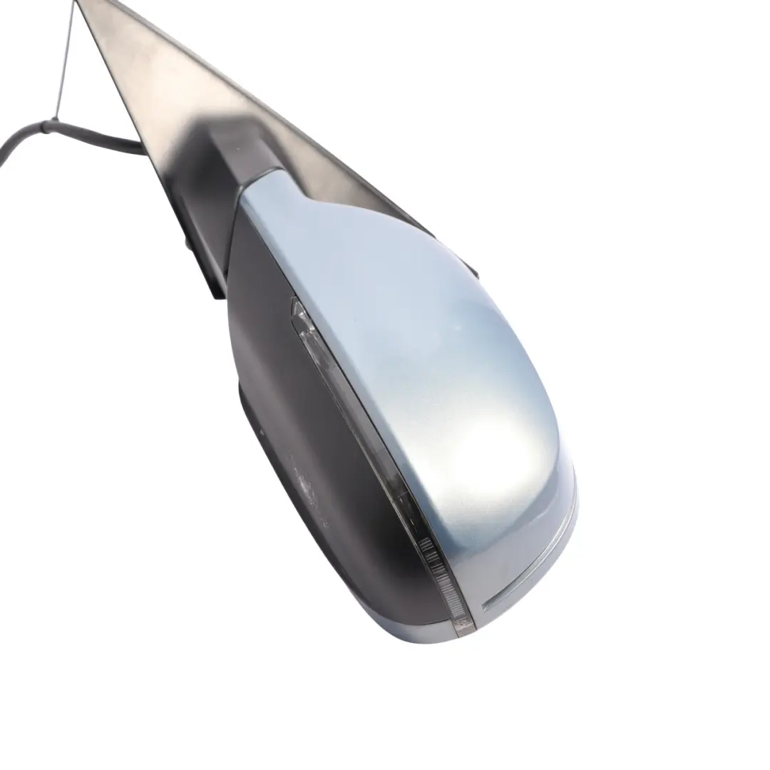 Audi A4 B8 Door Mirror Wing Electric Left N/S Sphere Blue - X5X - SKU RHD-8K2857409AF-SPH - Part number 8K2857409AF
