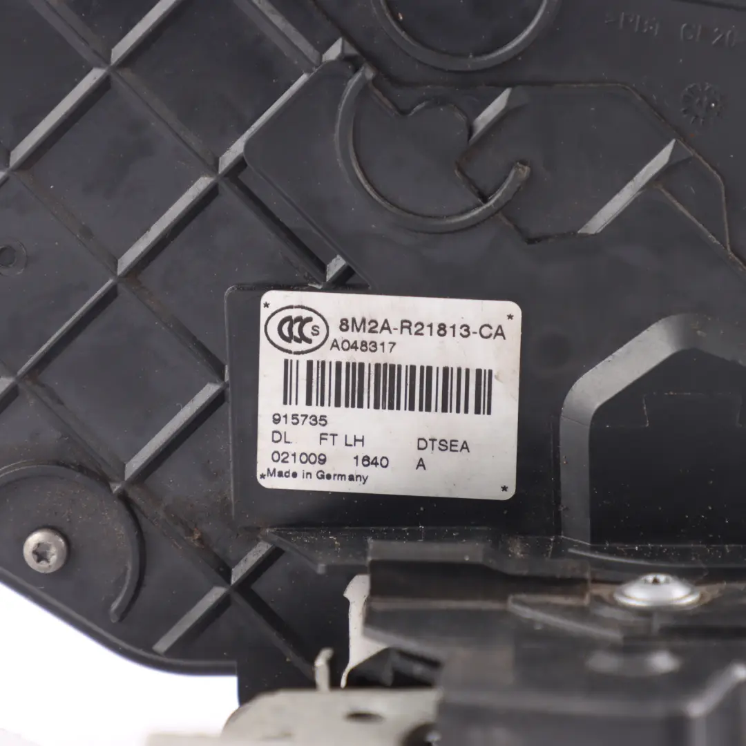 Ford Mondeo Mk4 Front Door Lock Latch Mechanism Left N/S - SKU RHD-8M2A-R21813-CA - Part number 8M2A-R21813-CA