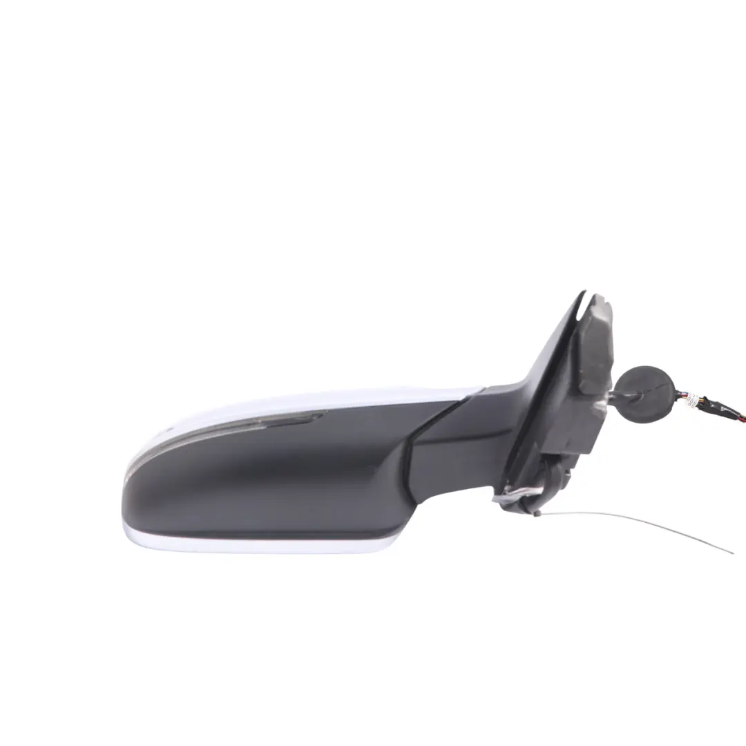 Audi A3 8P Electric Heated Wing Mirror Right O/S 16 Pins Aluminium - SKU RHD-8P2858532GC-ALU - Part number 8P2858532GC