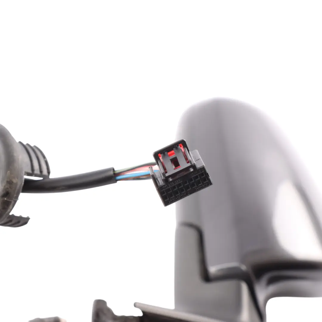 Audi A3 8P Wing Mirror Electric Outside Door Right O/S Lava Grey Pearl - Z7L - SKU RHD-8P2858532L-LAG - Part number 8P2858532L