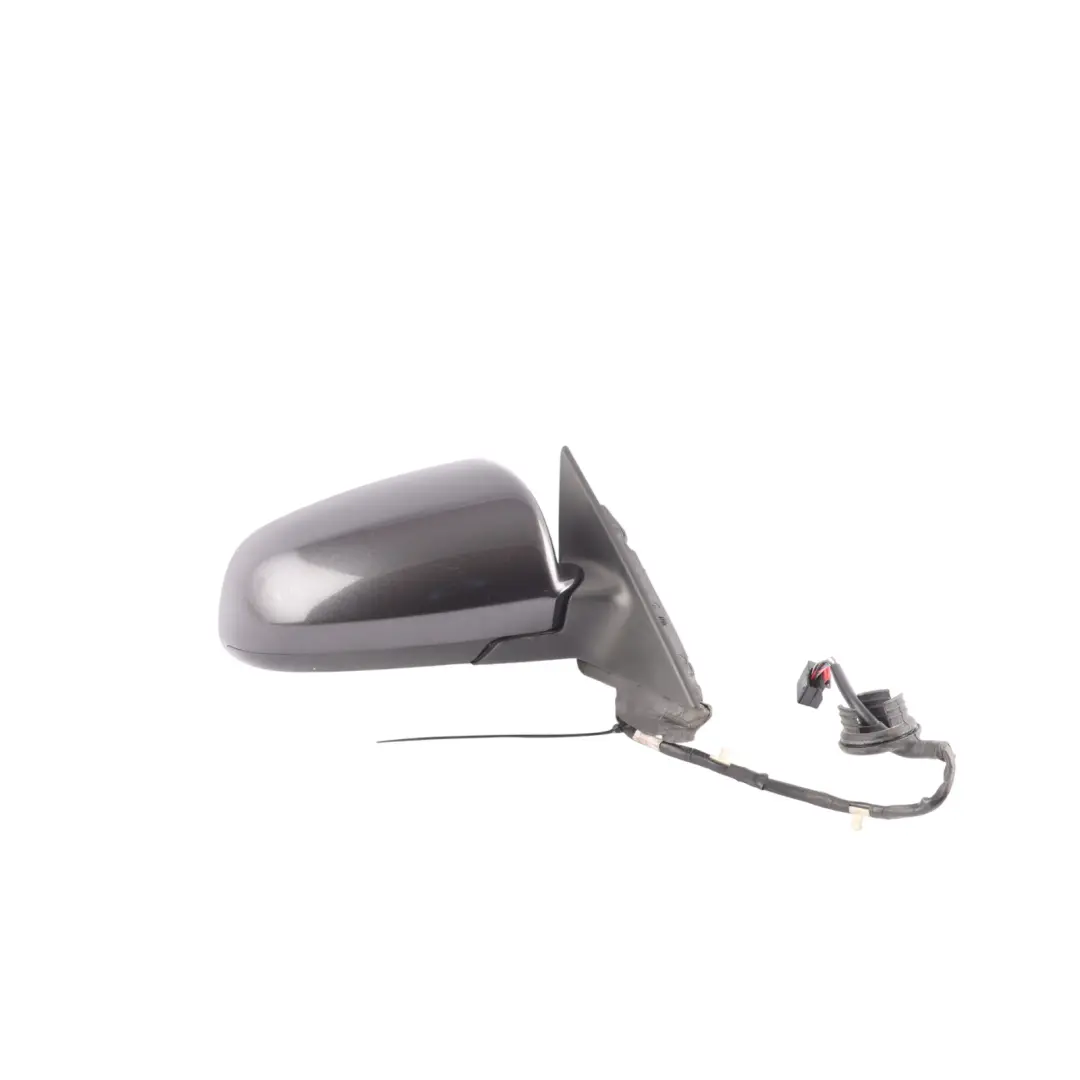 Audi A3 8P Wing Mirror Electric Outside Door Right O/S Lava Grey Pearl - Z7L - SKU RHD-8P2858532L-LAG - Part number 8P2858532L