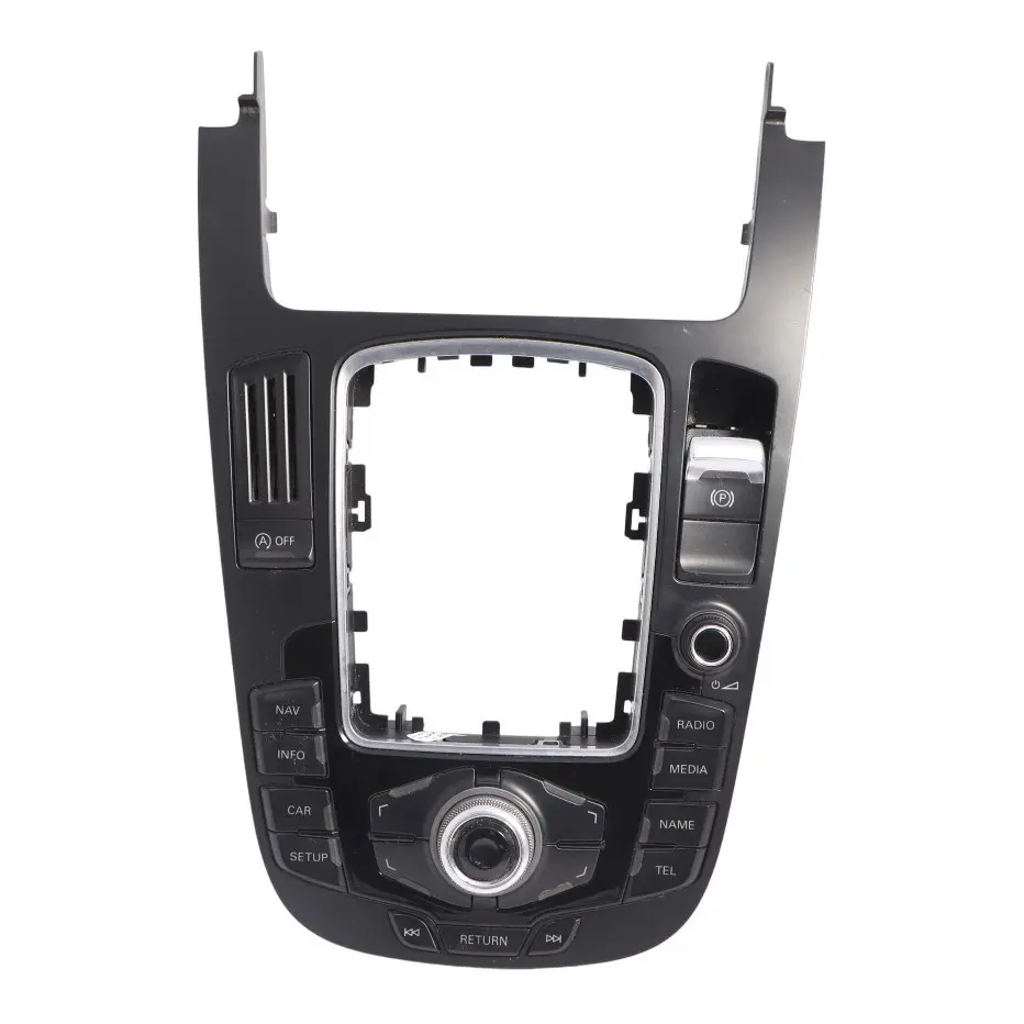 Audi A4 B8 Sat Nav MMI Centre Console Cover Panel Switch Button Block 8T0919609F