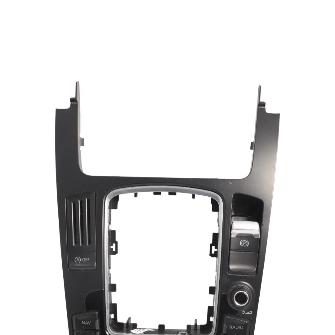 Sat Nav MMI Centre Console Cover Panel Switch Button Block to Audi A4 B8 with Part number 8T0919609F Audi A4 B8 Sat Nav MMI Centre Console Cover Panel Switch Button Block - SKU RHD-8T0919609F-1 - Part number 8T0919609F